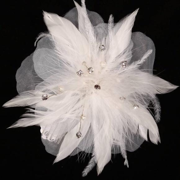 Your Dream Dress Accessories - Your Dream Dress SFL303 Flower Bridal Headpiece Your Dream Dress Accessories - Your Dream Dress SFL303 Flower Bridal Headpiece